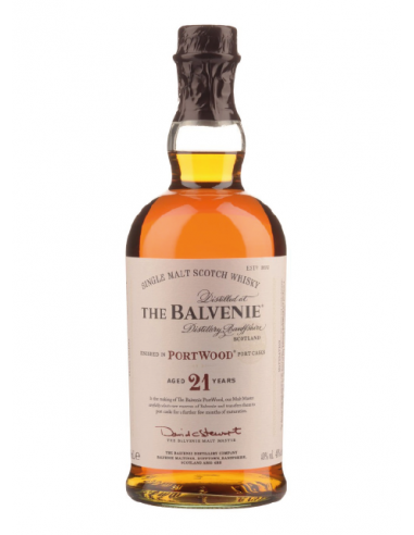 BALVENIE PORT WOOD WHISKY 21 ANS 40°...