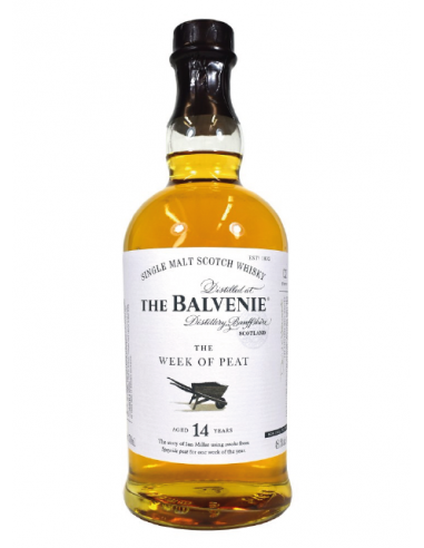 BALVENIE WEET OF PEAT WHISKY 14 ANS...
